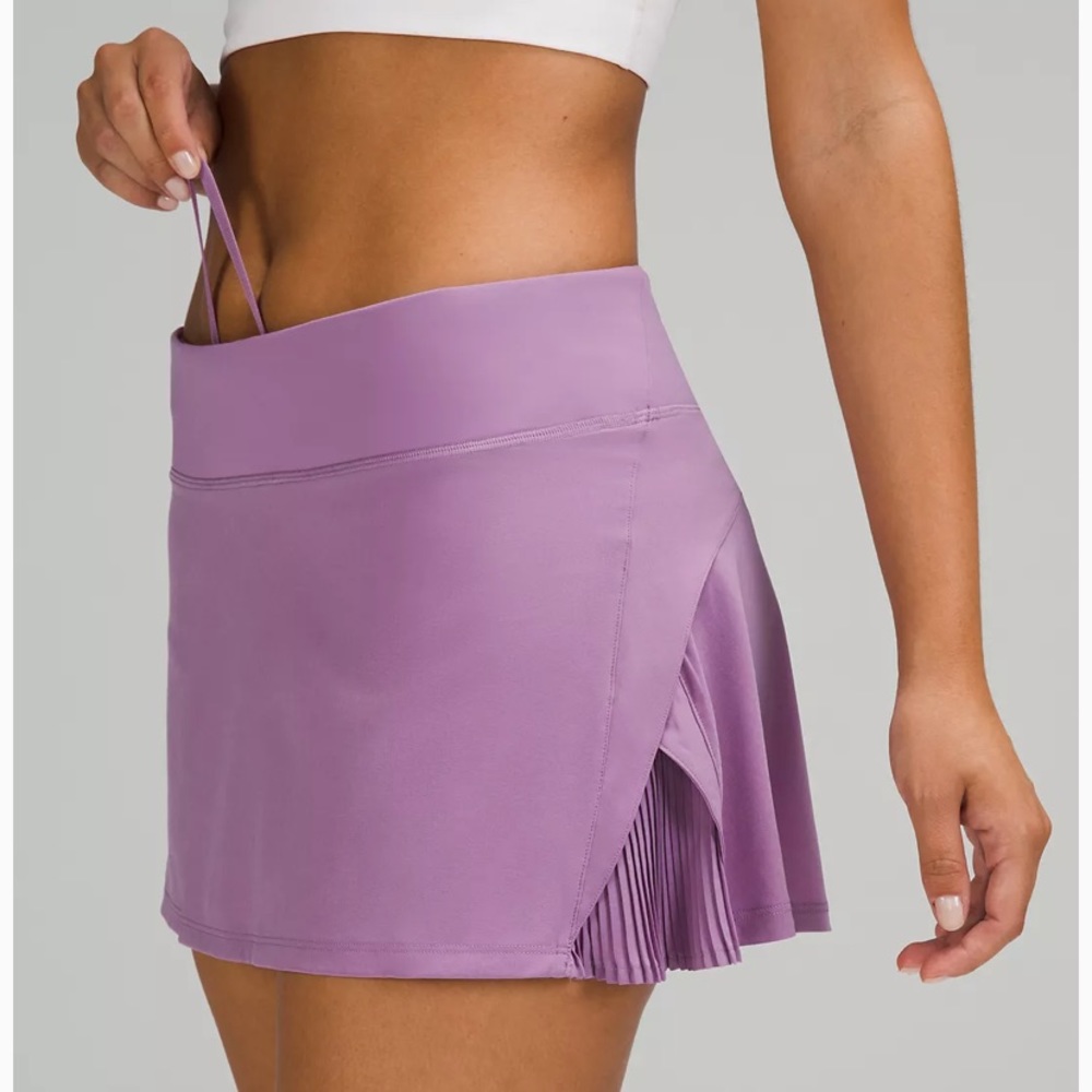 Lululemon Play Off The Pleats Skirt * Purple